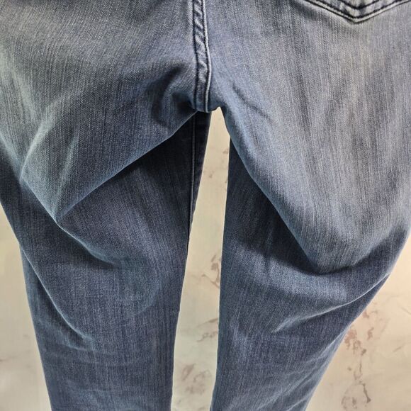 Judy Blue Jeans Womens 5 27 Skinny Fit Jogger Pull On High Rise Crop Frayed - Picture 7 of 12